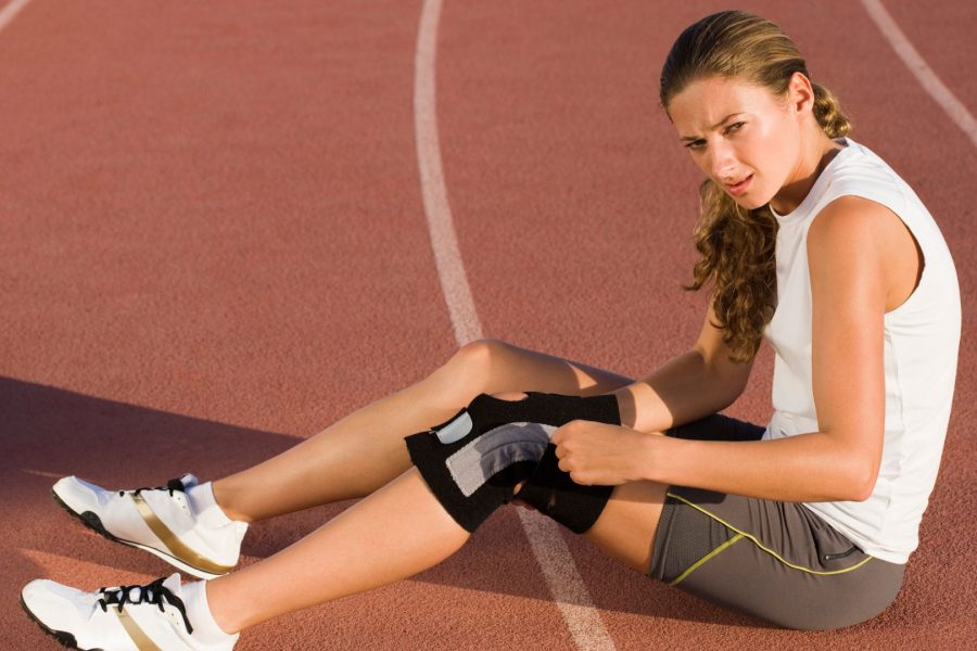 knee braces while working out